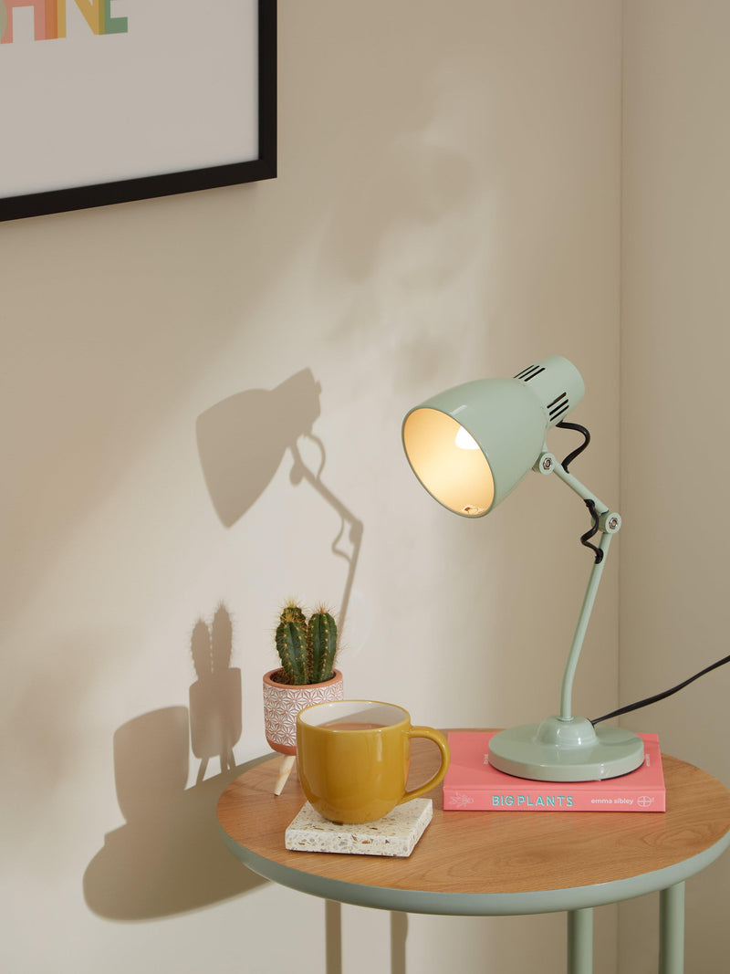 John Lewis Tony desk lamp painted finish, imported from the UK