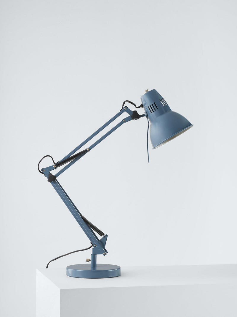 John Lewis Elliott desk lamp adjustable task lamp, UK version