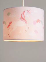 John Lewis John Lewis Magical Unicorn Lampshade, Pink- Buy online at McGrocer