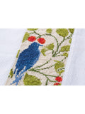 DMC cross stitch kit Bird and Berry Bookmark - British product