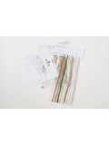 DMC Golden Lily bookmark cross stitch kit - British product