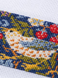 DMC Strawberry Thief bookmark cross stitch kit - British product