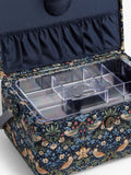 John Lewis Strawberry Thief medium sewing basket, UK version
