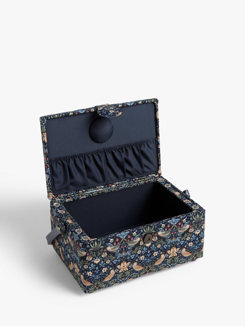 John Lewis Strawberry Thief medium sewing basket, UK version