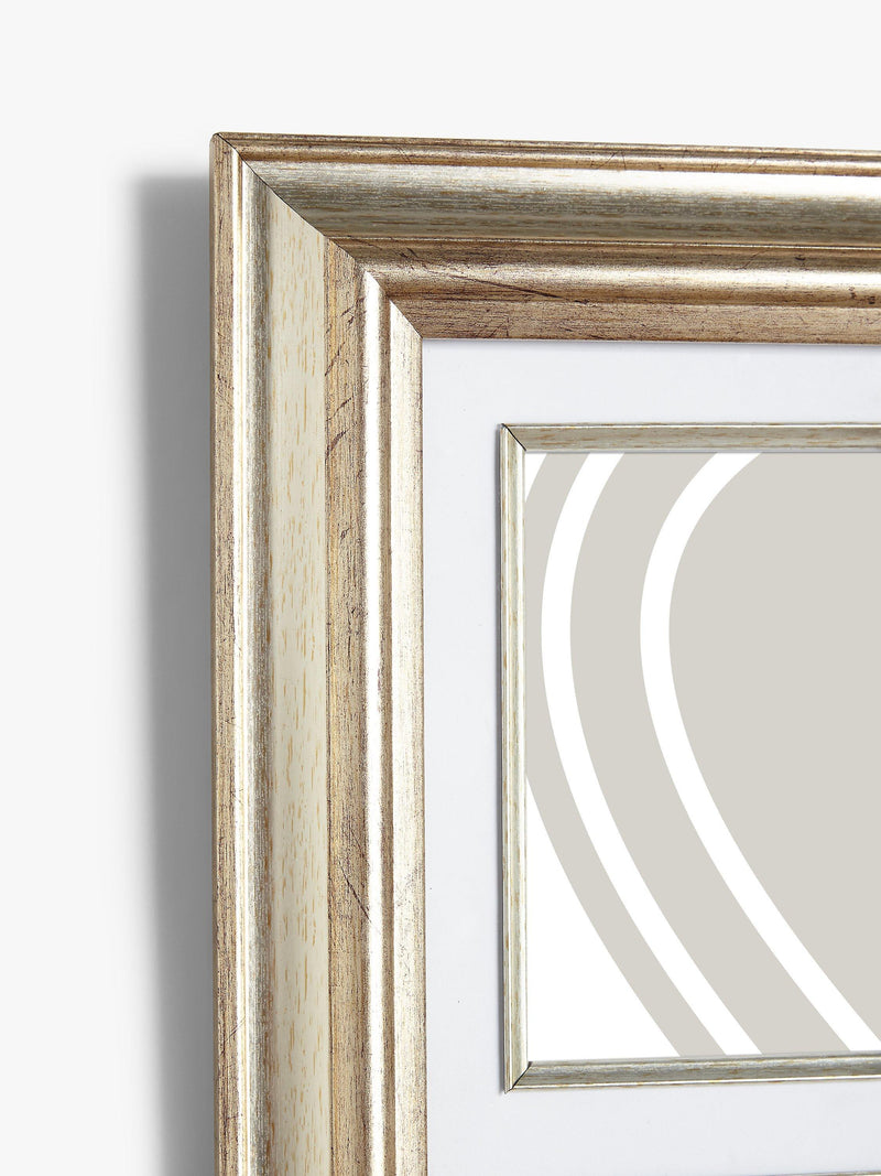 John Lewis multi photo frame in champagne finish for 8 photos, 4x6 inches, UK version