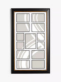 John Lewis multi-aperture photo frame black gold 13 photos (British brand)