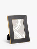 John Lewis Flat Wood Effect Photo Frame Black Gold Wall Mount