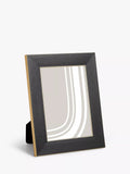 John Lewis Flat Wood Effect Photo Frame Black Gold Wall Mount