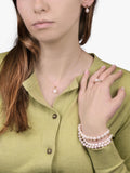 E.W Adams freshwater pearl pendant necklace 9ct gold, imported from the UK