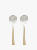 John Lewis Kainoosh serving spoons gold finish, imported from the UK