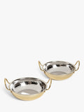 John Lewis Kainoosh Gold Balti Serving Dish Set 2, UK version