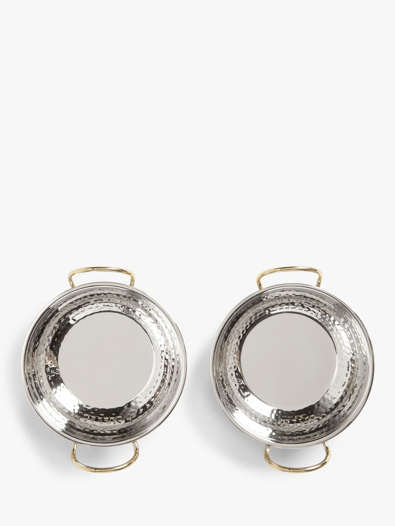 John Lewis Kainoosh Gold Balti Serving Dish Set 2, UK version