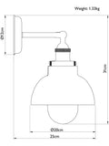 John Lewis Baldwin IP44 outdoor wall light - British product