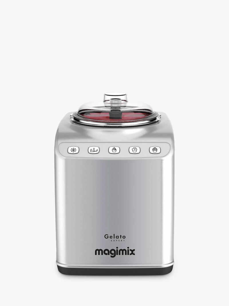Magimix Gelato Expert ice cream maker 2L silver (British brand)