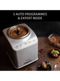 Magimix Gelato Expert ice cream maker 2L silver (British brand)