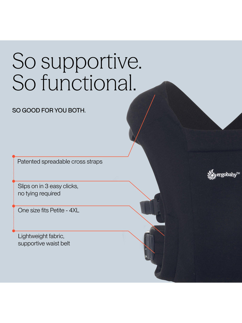 Ergobaby Embrace baby carrier - British product