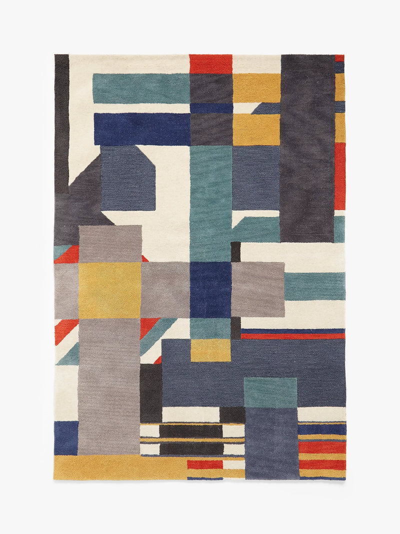 John Lewis Kastrup Rug - Red/Multi L180 x W120cm