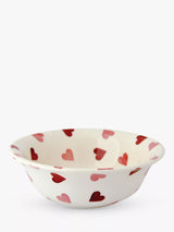 John Lewis Emma Bridgewater Pink Hearts Cereal Bowl 16.9cm- Buy online at McGrocer