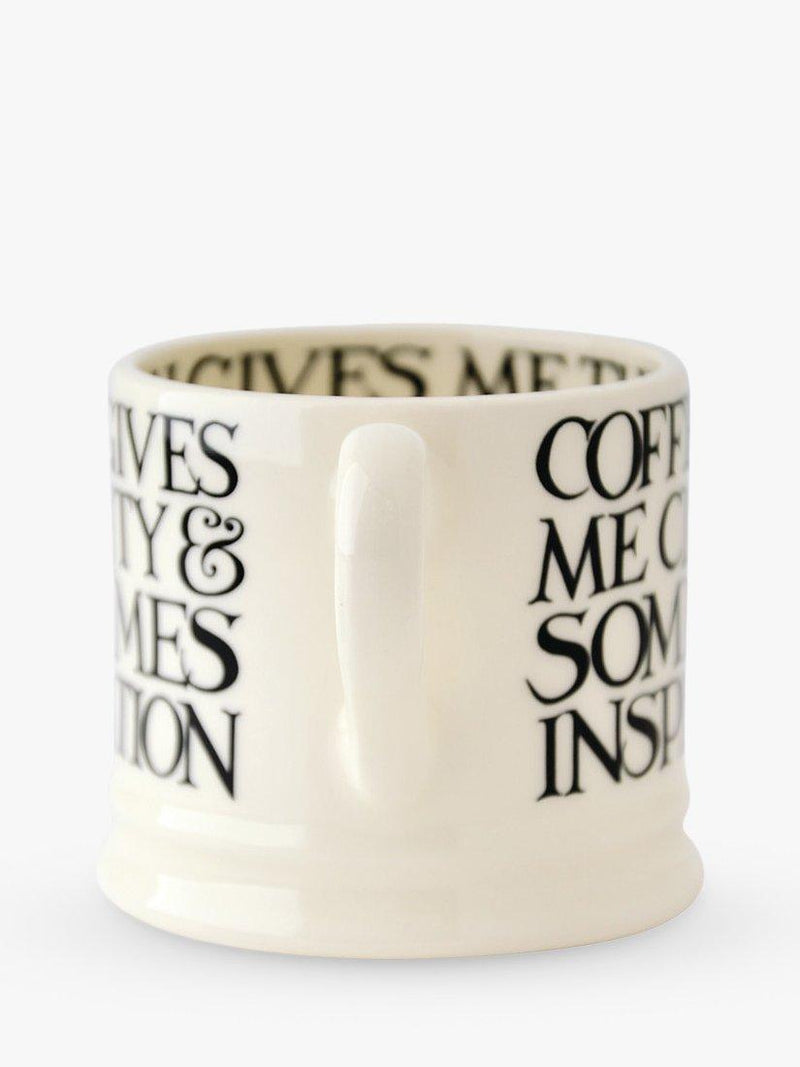 Emma Bridgewater Black Toast small mug 175ml, imported from the UK