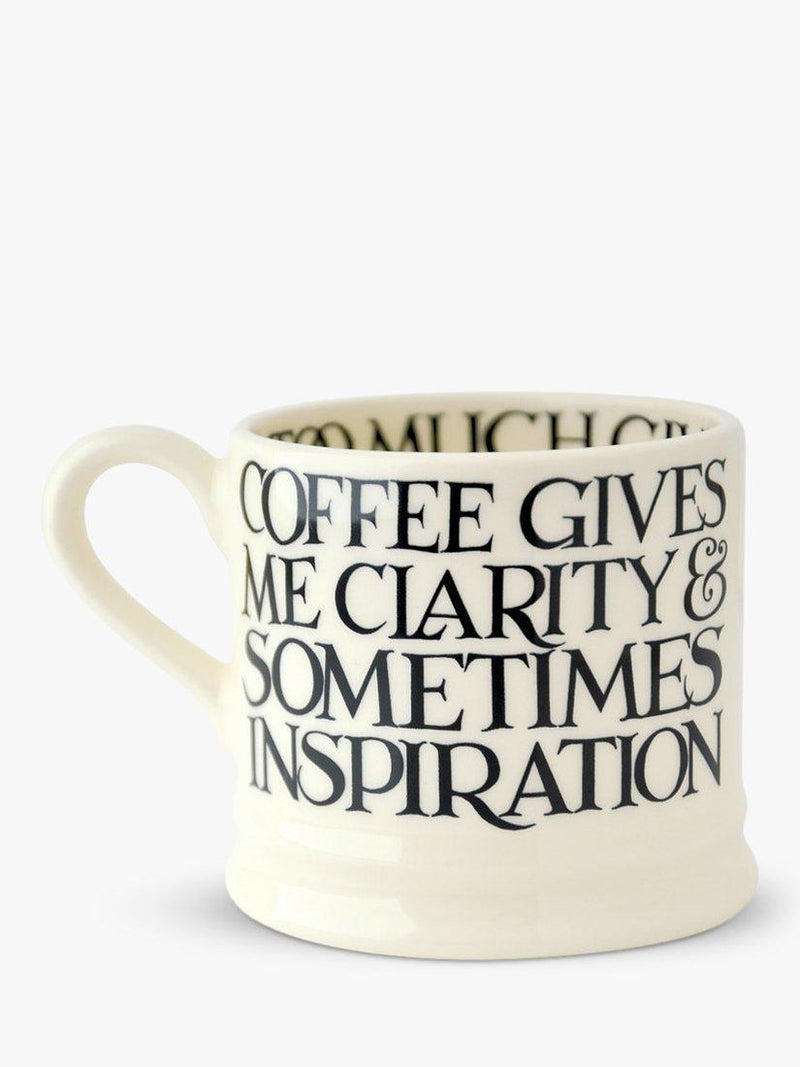 Emma Bridgewater Black Toast small mug 175ml, imported from the UK