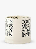 Emma Bridgewater Black Toast small mug 175ml, imported from the UK