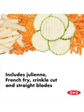 OXO Good Grips Chef's Mandoline adjustable slicer, UK version