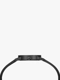 Mondaine Essence 32mm black rubber watch, imported from the UK