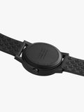 Mondaine Essence 32mm black rubber watch, imported from the UK