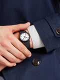 Mondaine Essence 32mm black rubber watch, imported from the UK