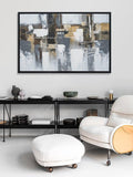 John Lewis Storm hand painted canvas 72x112cm (British brand)