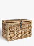 John Lewis woven willow trunk natural 36x36x56cm, imported from the UK
