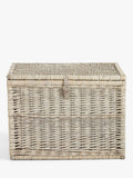 John Lewis willow storage trunk grey wash (British brand)