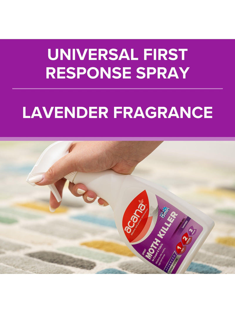 Acana Lavender Moth Killer and Freshener Spray 500ml - British product