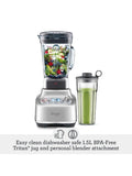 Sage Super Q food blender 2 litre jug stainless steel - British product
