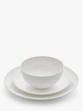 Royal Worcester bone china dinnerware set Serendipity White 12 piece - British product