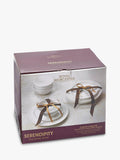 Royal Worcester bone china dinnerware set Serendipity White 12 piece - British product