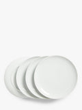 John Lewis porcelain coupe side plates 18cm set of 4, imported from the UK