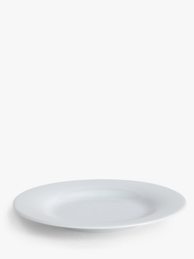 John Lewis porcelain side plates set of 4 white 18cm, UK version