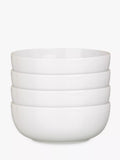 John Lewis cereal bowls set of 4 16cm white (British brand)