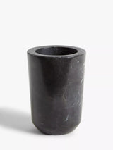 John Lewis Black Marble Bathroom Tumbler- Buy online at McGrocer