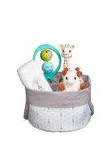 John Lewis Sophie la girafe Birth Basket Gift Set- Buy online at McGrocer