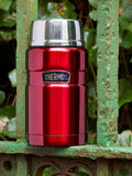 Thermos King food flask 710ml red, UK version