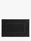 John Lewis Egyptian Cotton Bath Mat, Black