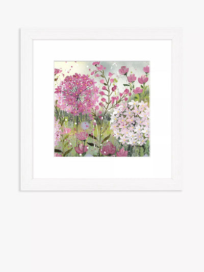 John Lewis John Lewis Jane Morgan Passion 1 Framed Print Pink/Multi 33.5 x 33.5cm- Buy online at McGrocer