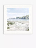 John Lewis seascape framed print 37x37cm, imported from the UK