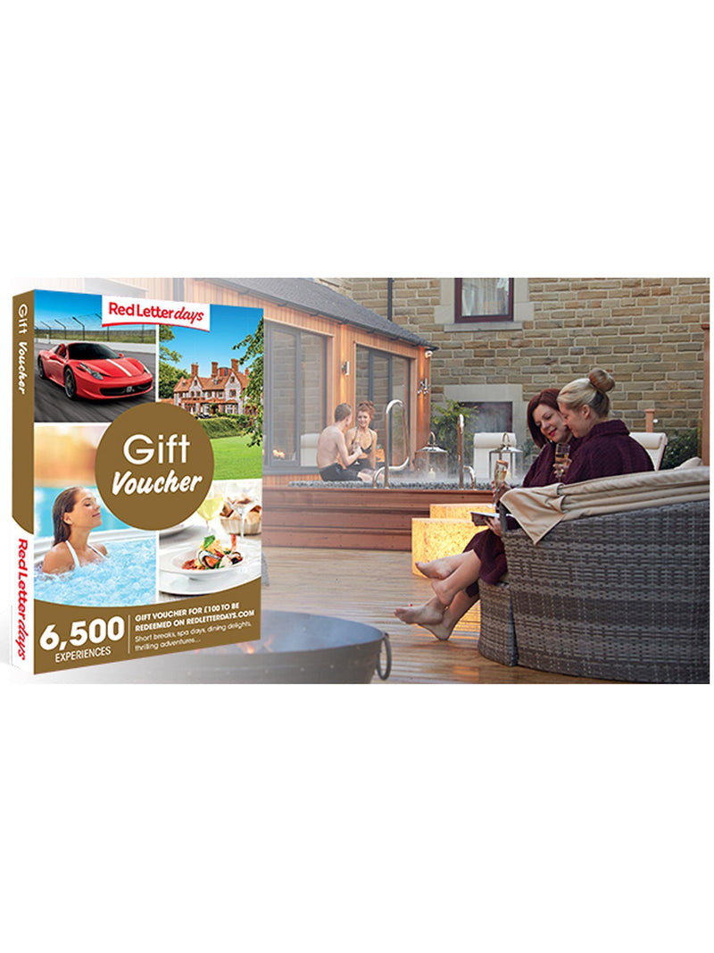 Red Letter Days £100 gift experience voucher, imported from the UK