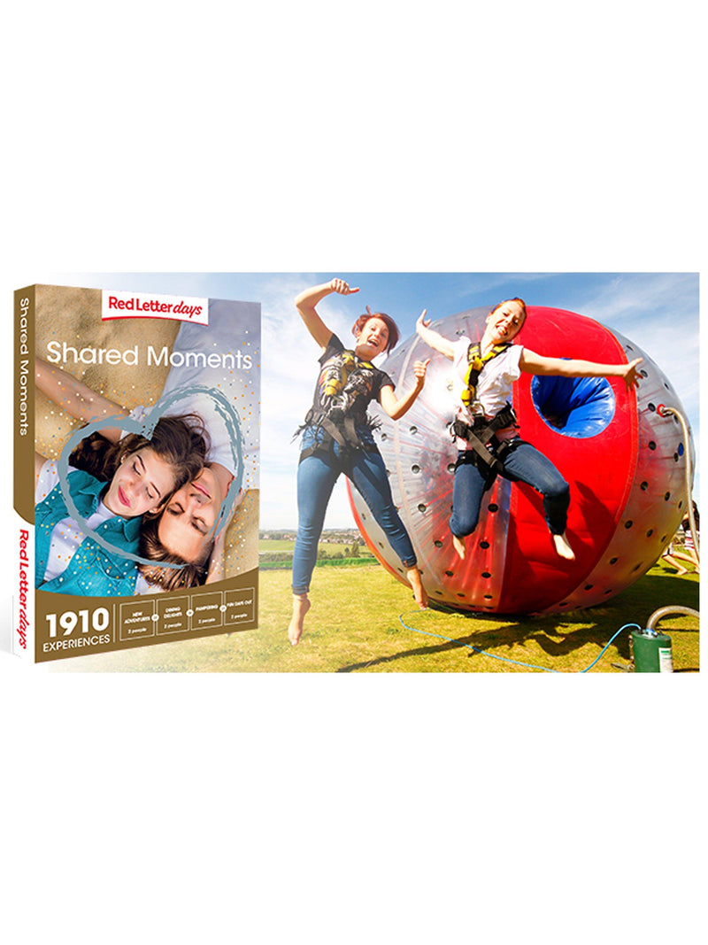Red Letter Days Shared Moments Gift Experience voucher, imported from the UK