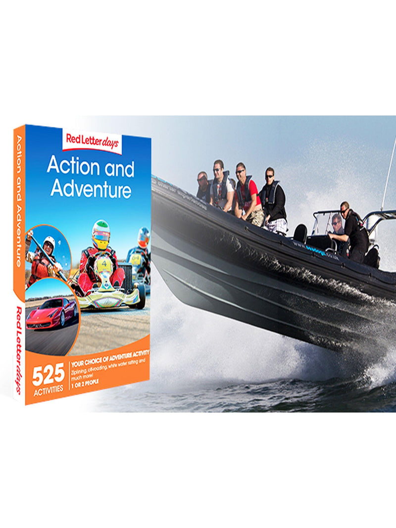 Red Letter Days action and adventure gift experience voucher, imported from the UK