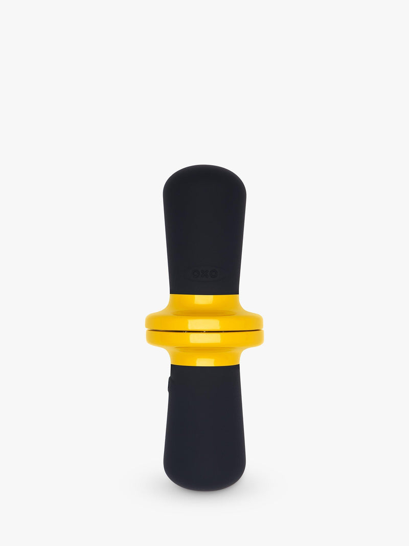 OXO Yellow/Black corn cob holders set of 8, imported from the UK