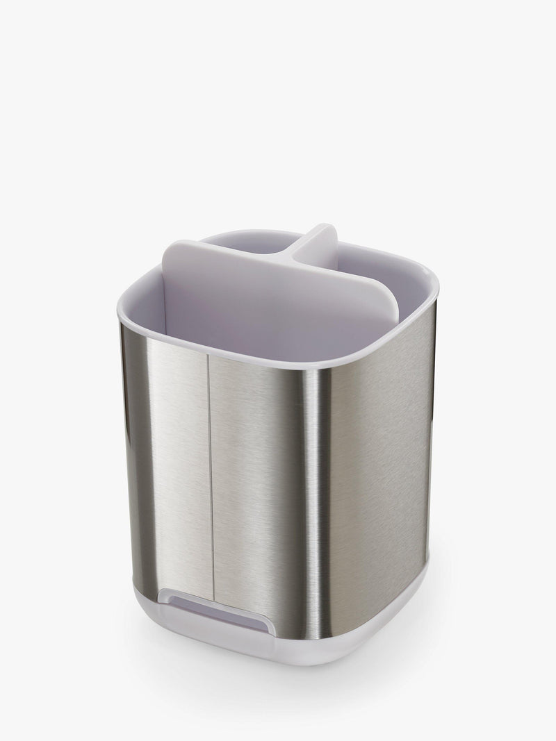 Joseph Joseph stainless steel toothbrush holder with ventilation holes, UK version